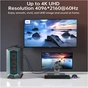 Кабель мультимедийный DisplayPort M to HDMI M 2.0m 4K60Hz Choetech (XDH01-BK) - уменьшенное изображение 7