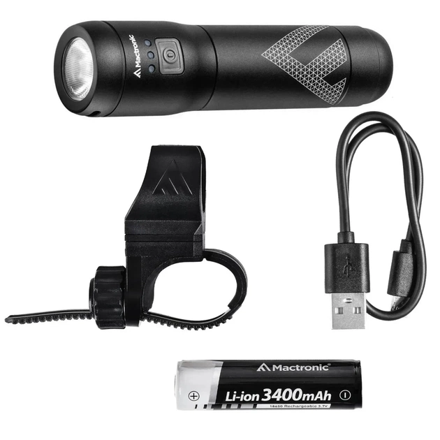 Передня велофара Mactronic Scream 3.1 (1000 Lm) Recharg Type-C (ABF0167) (DAS303251) - зображення 10