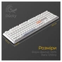 Клавіатура Ducky One 3 Cherry MX Silent Red RGB UA USB White (DKON2108ST-SUAPXPWWWSC1) - зменшене зображення 11