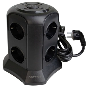 Мережевий фільтр живлення Patron SP-1683-USBT (EXT-PN-SP-1683-USBT) зображення 1