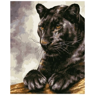 Картина по номерам Strateg Розшкішна пантера 40х50 см (VA-2970) зображення 1