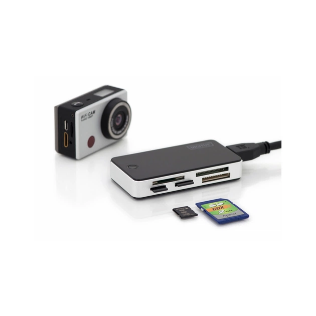 Зчитувач флеш-карт Digitus USB 3.0 All-in-one (DA-70330-1) - picture 5