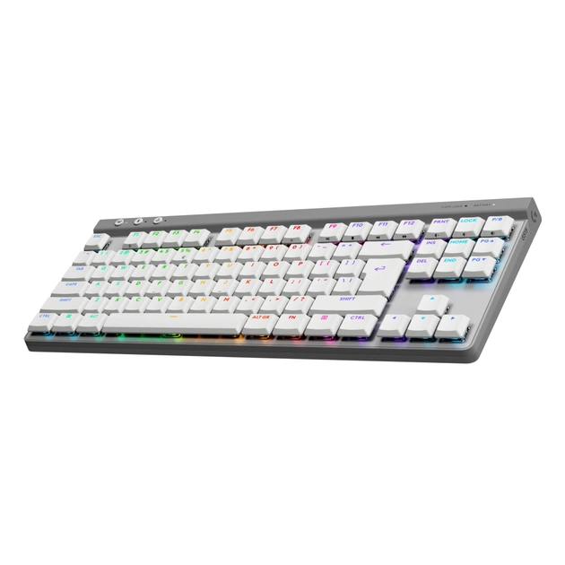 Клавіатура Logitech G515 TKL Lightspeed Tactile Bluetooth UA White (920-012539) - зображення 1