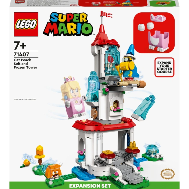 Конструктор LEGO Super Mario Додатковий набір «Костюм Піч-кішки та Крижана вежа» (71407) - зображення 1