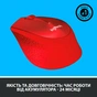 Мишка Logitech M330 Silent plus Red (910-004911) - зменшене зображення 5