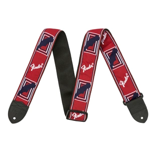 Ремінь для гітари Fender Strap 2" Monogrammed Red/White/Blue (14487) зображення 1