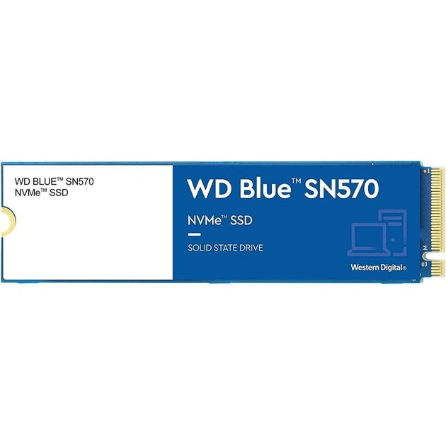 Накопичувач SSD M.2 2280 1TB SN570 WD (WDS100T3B0C) - изображение 1