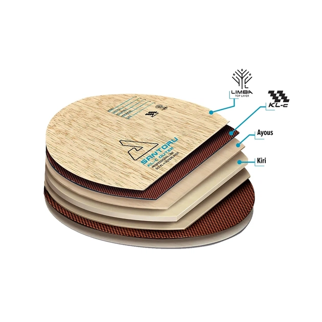 Основа для ракетки Joola Santoru KL-C Outer FL (65060) (931080) - picture 3