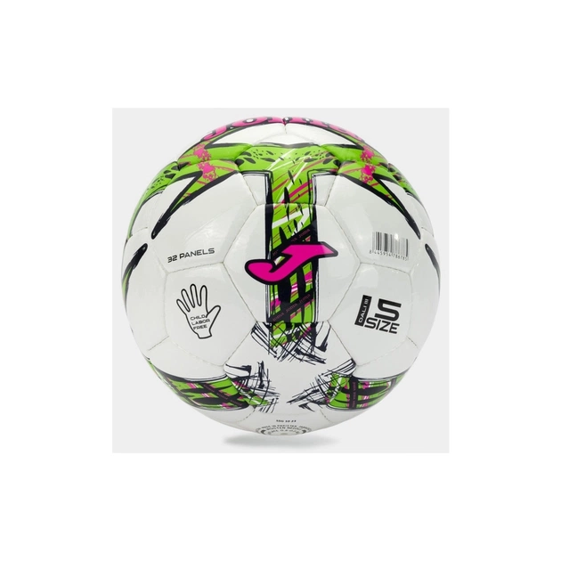М'яч футбольний Joma Dal III (401412.334) Уні 4 Зелено-рожевий (8445954786792) - picture 2