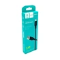 Дата кабель USB 2.0 AM to Micro 5P 1.0m 2.4A silicone black Denmen (DM-D01V-BK) - зменшене зображення 5