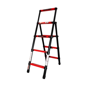 Драбина GTM cтрем'янка телескопічна 4сх., 1,4м (KME5045B) зображення 1