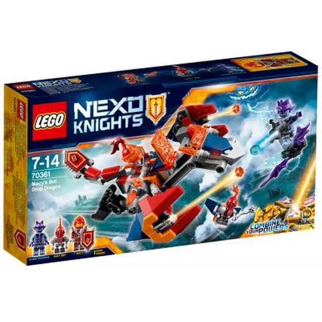 Конструктор LEGO Nexo Knights Дракон Мейсі (70361) - изображение 1