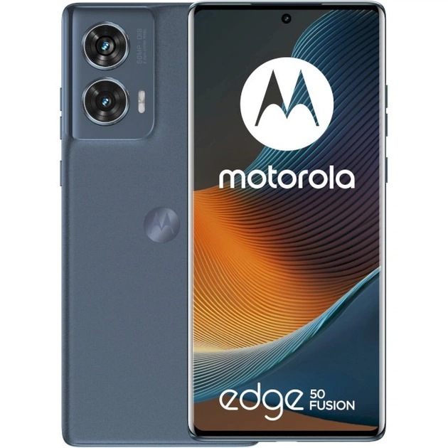 Смартфон Motorola Moto Edge 50 Fusion 8/128GB Forest Blue (PB3T0085RS) - зображення 1