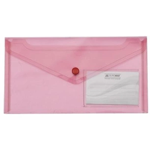 Папка - конверт Buromax DL (240x130мм) TRAVEL, red (BM.3938-05) зображення 1
