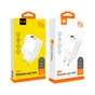 Зарядний пристрій WUW C209 1xUSB-C PD45W + 1xUSB QC3.0 18W White (WUW-C209) - зменшене зображення 2