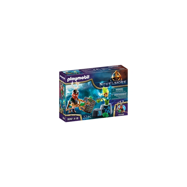 Конструктор Playmobil Novelmore Фіолетова долина - Чарівник рослин (70747) - зображення 1