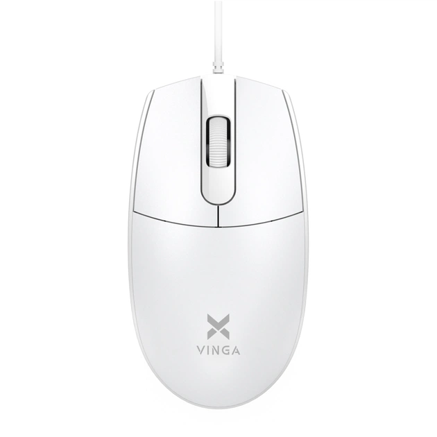 Мишка Vinga MS-110 White - зображення 1