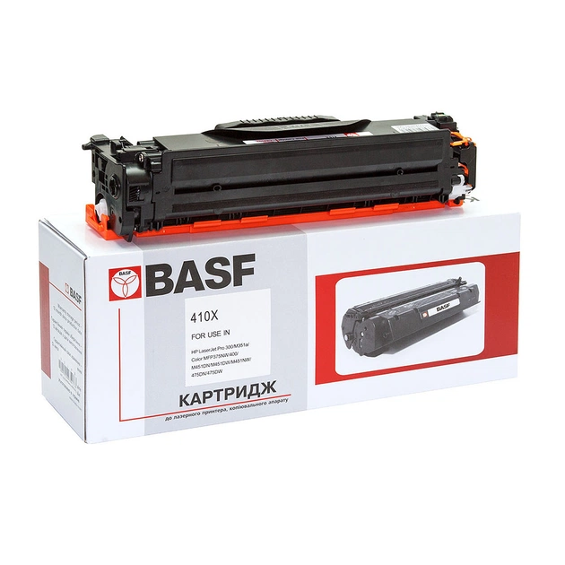 Картридж BASF для HP CLJ M351a/M475dw аналог CE410X Black (B410X) - изображение 1