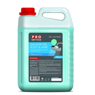Гель для душу PRO service для тіла і волосся М'ята 5 л (4823071621594) зображення 1