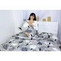 Ковдра MirSon Набір антиалергенний BamBoo Зима №3624 Print Line Montane + подушка середня 220х240+50х70 (2200004839622) - зменшене зображення 10