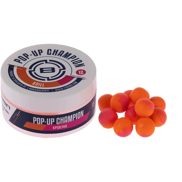 Бойл Brain fishing Champion Pop-Up Krill (креветка) 06mm 34g (1858.81.27) - зображення 1