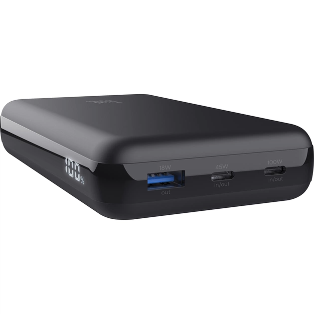 Батарея універсальна Trust 20000mAh Laro 100W PD/3.0 QC/3.0 (25240_TRUST) - зображення 1