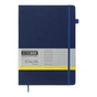 Книга записная Buromax Etalon 210x295 мм 96 листов в клетку обложка из искусственной кожи Синий (BM.294160-02) - уменьшенное изображение 1