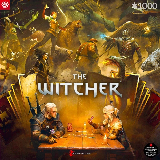 Пазл GoodLoot The Witcher Playing Gwent 1000 ел. (5908305249634) - picture 4