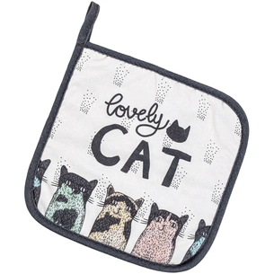 Кухонна прихватка Home Line Lovely Cat 20x20 см (182834) зображення 1