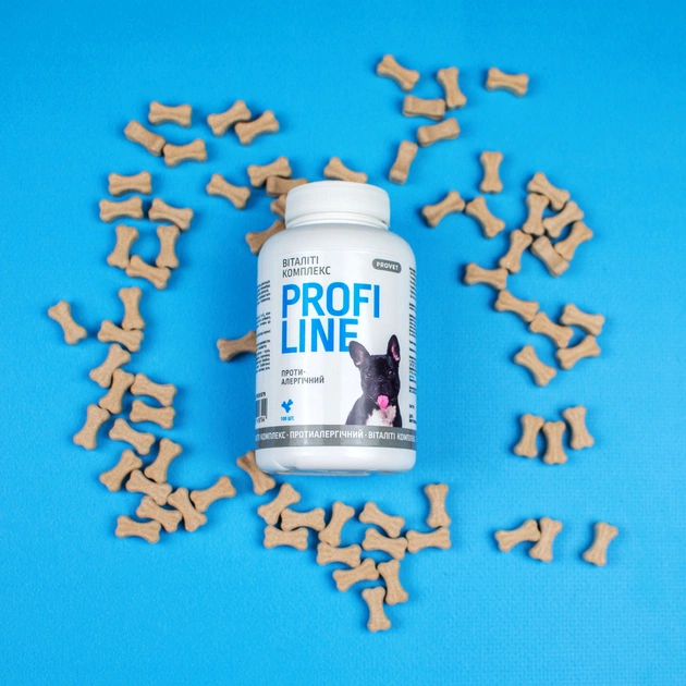 Вітаміни для собак ProVET Віталіті комплекс протиалергічний 100 табл. (4823082431663) - picture 3