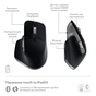 Мишка Logitech MX Master 3S For Mac Performance Wireless Space Grey (910-006571) - зменшене зображення 6