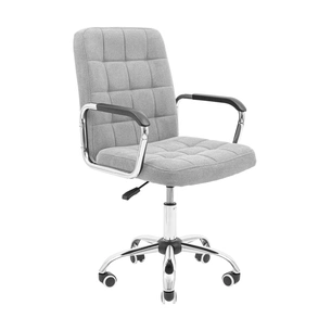 Офісне крісло Richman Брукс Хром Піастра Сірий (ADD0003109) зображення 1