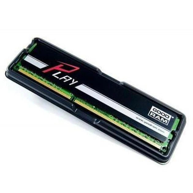 Модуль пам'яті для комп'ютера DDR3 4GB 1600 MHz Play Black Goodram (GY1600D364L11/4G) - зображення 1