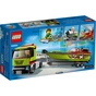 Конструктор LEGO City Great Vehicles Перевізник гоночного катера 238 деталей (60254) - зменшене зображення 4