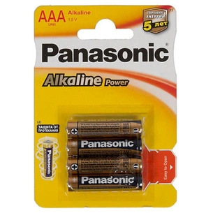 Батарейка Panasonic Alkaline Power AAA/LR03 BL 4 шт зображення 1