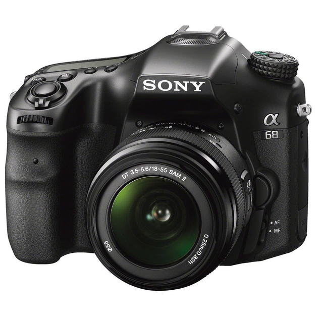 Цифровий фотоапарат Sony Alpha A68 kit 18-55mm Black (ILCA68K.CEC) - изображение 1