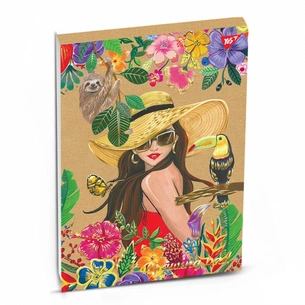 Альбом для малювання Yes А4 PRETTY GIRL склейка, 30 аркушів (130461) зображення 1