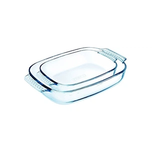 Форма для випікання Pyrex Classic прямокутна набір 2 шт 2.6 л 1.9 л (912S967/7045) picture 1