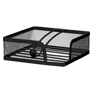 Серветниця Ardesto Midori 18.4х18.2х5.7см, метал, чорний (AR0924B) изображение 1