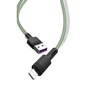 Дата кабель USB 2.0 AM to Lightning 1.0m 5A green XO (NB166-L-1-GR) - зменшене зображення 2