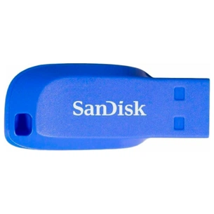 USB флеш накопичувач SanDisk 32GB Cruzer Blade Electric Blue USB 2.0 (SDCZ50C-032G-B35BE) зображення 1
