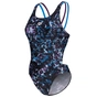 Купальник Arena Rockin Swimsuit Swim Tech Mult 008159-889 чорний, синій, фіолетовий 36 (3468337406501) - зменшене зображення 4