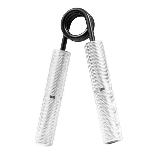 Еспандер PowerPlay -ножиці алюмінієвий 68 кг Hand Grip Срібний (PP_4322_68kg) - зображення 1