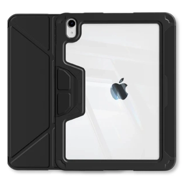 Чохол до планшета BeCover Rugged Origami Transparent Apple iPad 10.9" (2022/2024) / iPad (A16) 2025 11" Black (714966) - зображення 1