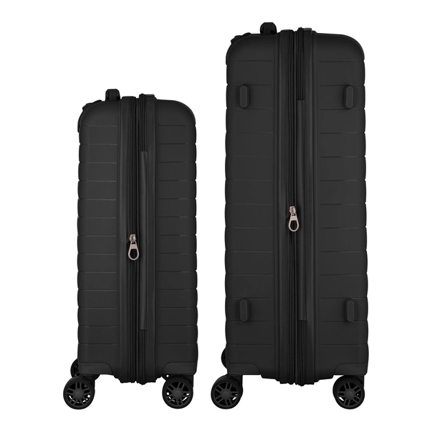 Набір валіз 2E Aero (M+S), чорні (2E-SPP-AERO-SET2-BK) - зображення 5
