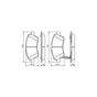 Тормозные колодки Bosch 0 986 494 260 - уменьшенное изображение 1