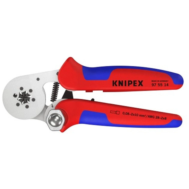 Затискач для клем KNIPEX для контактних гільз, шестигранний обжим (97 55 14) - picture 3