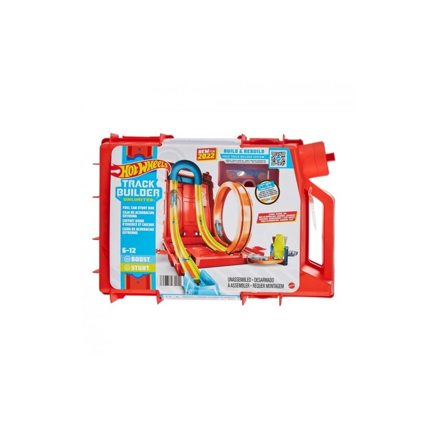 Автотрек Hot Wheels Турботрюки серії Track Builder Unlimited (HDX78) - picture 5