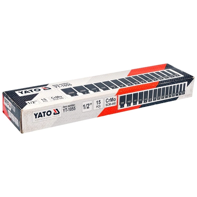 Набір торцевих головок Yato YT-1055 - picture 4