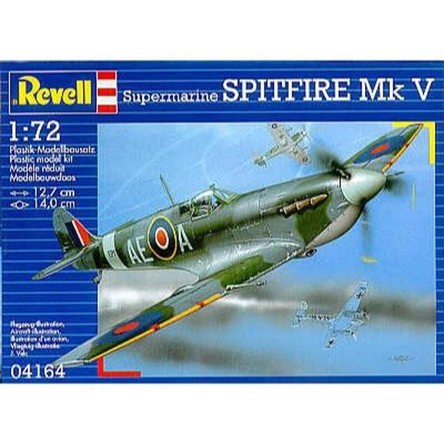 Збірна модель Revell Винищувач Spitfire Mk V 1:72 (4164) - зображення 1